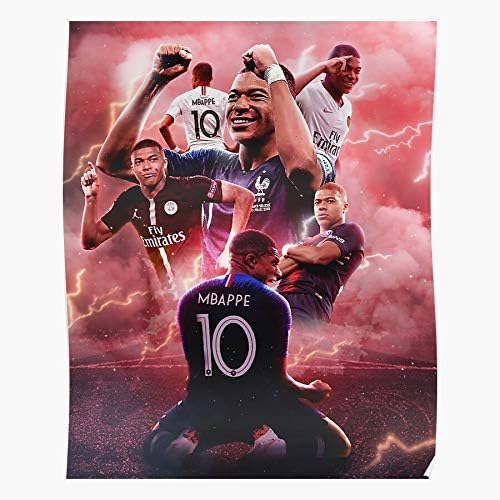 Cordial Football Mbappe Stars PSG The Most Impressive and Stylish Indoor Decoration Poster Available Trending Now
