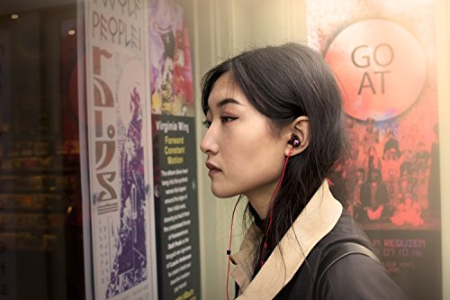 Image of Soundmagic E10C in-Ear Wired Headphones with Mic (Red)