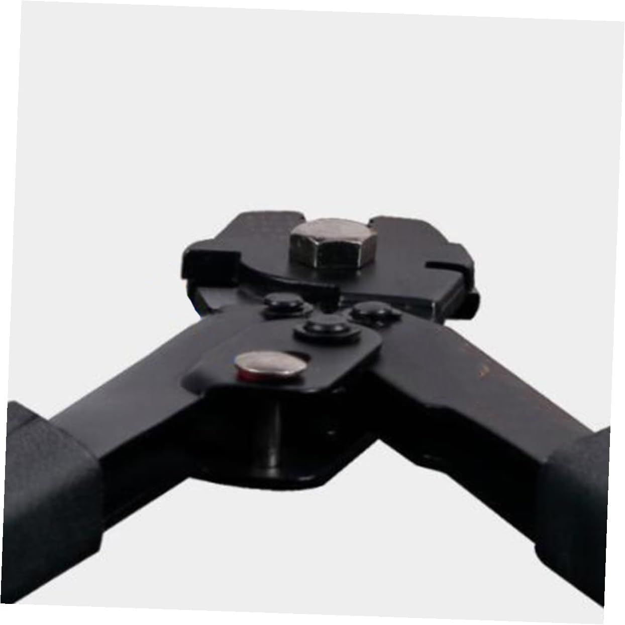 Ipetboom Pinza Crimpatrice per Funi con Tubo Manicotto in Alluminio, Strumento per Crimpare Cavi in Acciaio al Carbonio con Impugnatura Antiscivolo Pvc e Blocco di Sicurezza, Set con 180