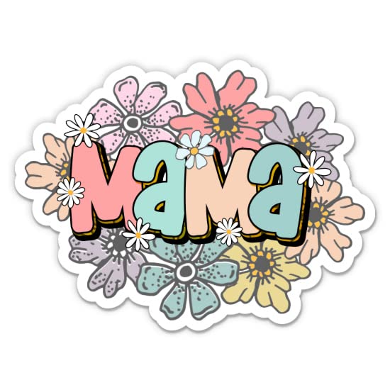 Amazon.com - Mama Cute Floral Sticker - 3