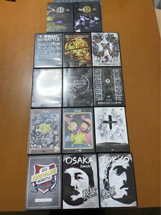 ★値下げレアHIPHOPフリースタイル呂布カルマ　UMB アドレナリン 戦極など ☆値下げレアHIPHOPフリースタイル呂布カルマ UMB アドレナリン
