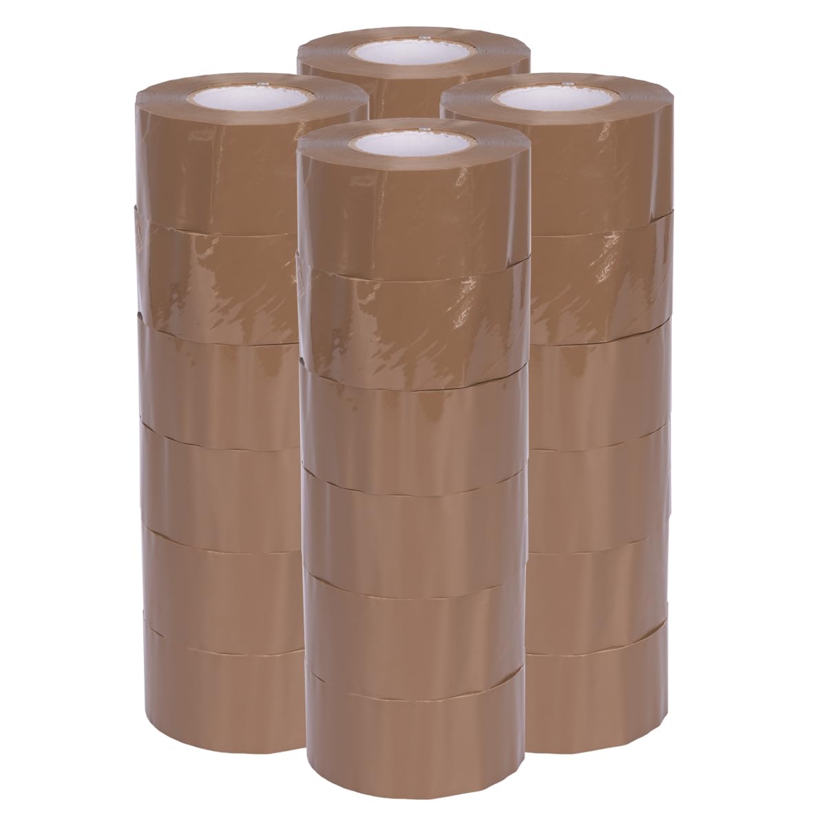 24 x cinta adhesiva HIGH TACK marrón desenrollable fuerte, 48 mm x 150 metros lineales Cinta de embalar Cinta de embalaje con núcleo de 2 pulgadas | cinta adhesiva en rollo | cinta de embalar
