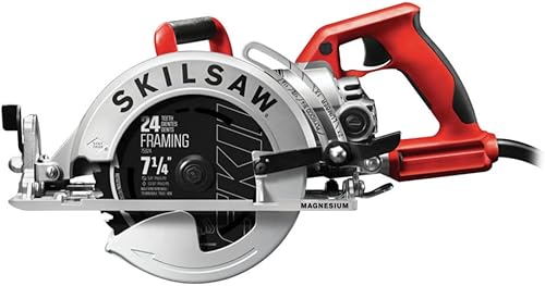 SKIL Sierra circular ligera de 7-1/4 pulgadas con enchufe de bloqueo giratorio SPT77WML-71