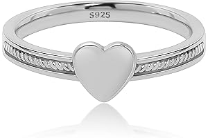 Heart Ring Sterling Silver 925: Adorn Charm and Love