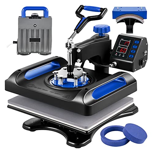 Máquina de prensa térmica 12x15 pulgadas 5 en 1 miniatura 2