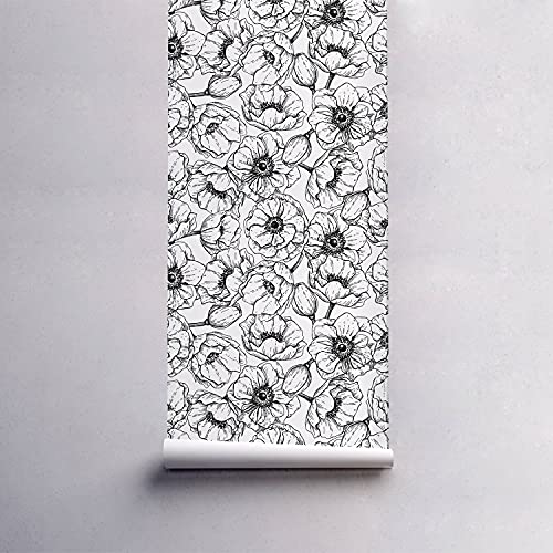 Fotomurale autoadhesivo impermeable Magic-Stick jardín floral lavable para pared 5