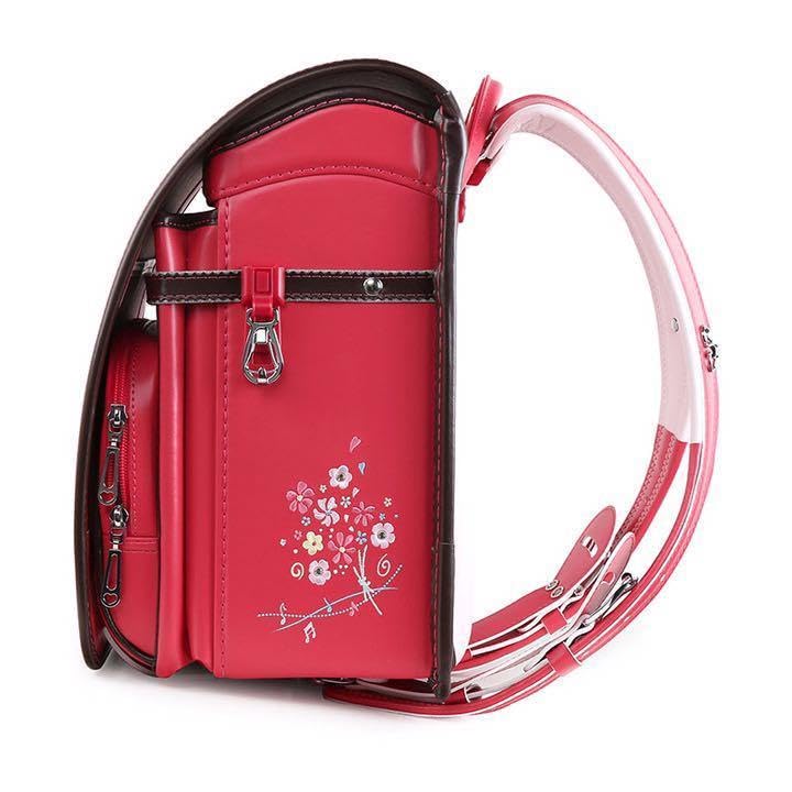 新品】女の子ランドセル ベーシックガール 6年保証 おまけ付き ローズ