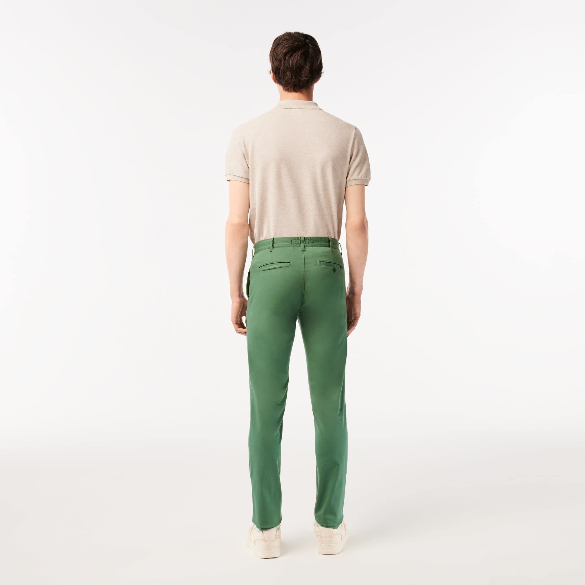 Lacoste - Pantaloni Chino Slim Fit Solid, Pantaloni Uomo