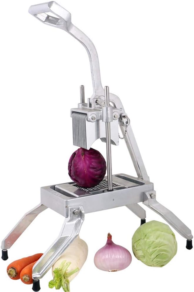 YUEWO Multifunctional aluminum die-casting fruit slicer manual fruit and vegetable slicer vegetable cutting machine onion slicer (A)