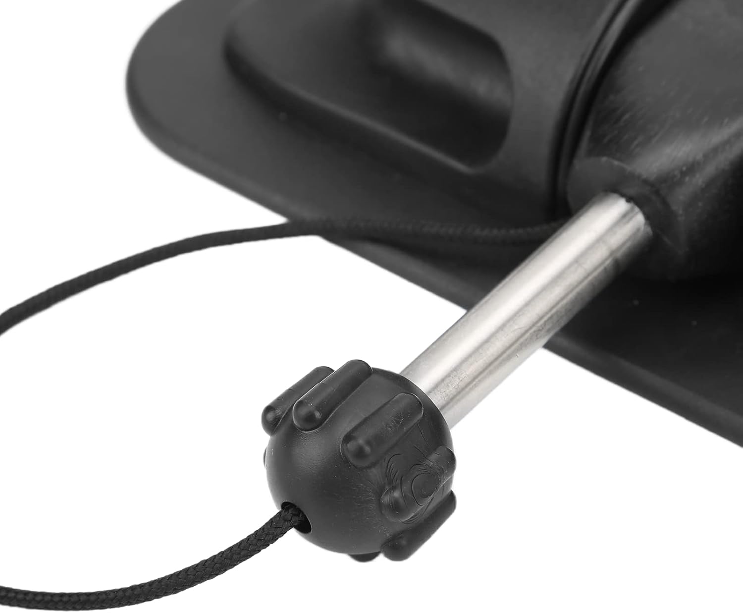 1 Pair Kayak Paddle Holder, Oar Holder Paddle Lock Support, Oar Lock Mount Patch, 0.4in Iron Core, Easy to Install, Canoe Accessories, for Canoes Kayaks Inflatable Boats