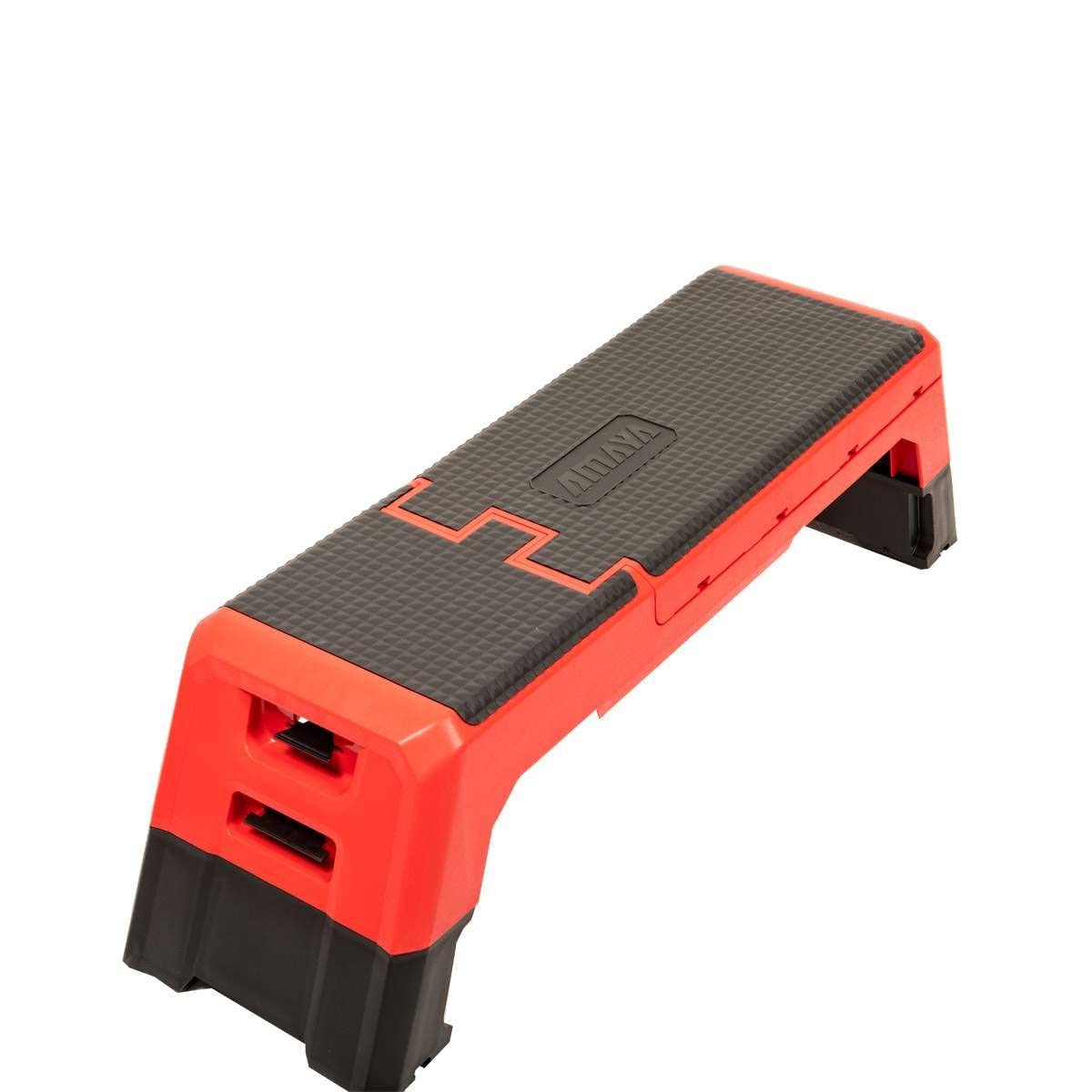 AMAYA SPORT Step Banco Funcional, Banco Inclinado para Entrenamiento Fitness, Banco para Pesas y ejercicios de Musculación, Banco de Gimnasio Reclinable en 10 Posiciones