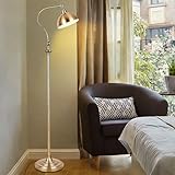 Bras pivotant réglable pour un éclairage flexible : Grâce à son bras pivotant, la direction de la lumière s'ajuste facilement à votre canapé, votre table de chevet ou votre fauteuil de lecture, offrant un éclairage ciblé exactement là où vous en avez besoin.