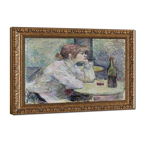 Toile The Hangover Henri De Toulouse Lautrec pour décoration murale de bureau