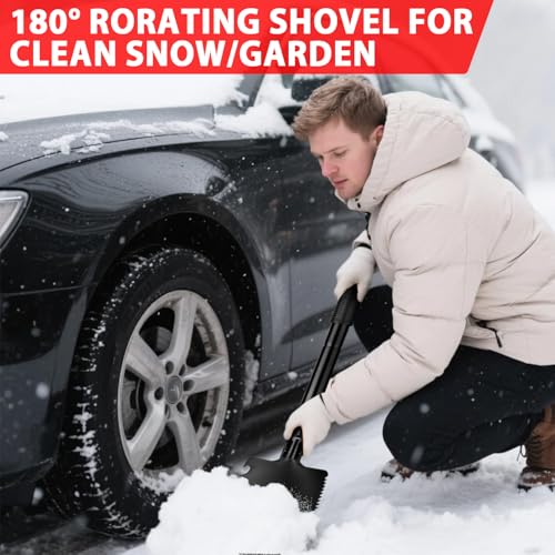 Car Emergency Kit with Snow Shovel