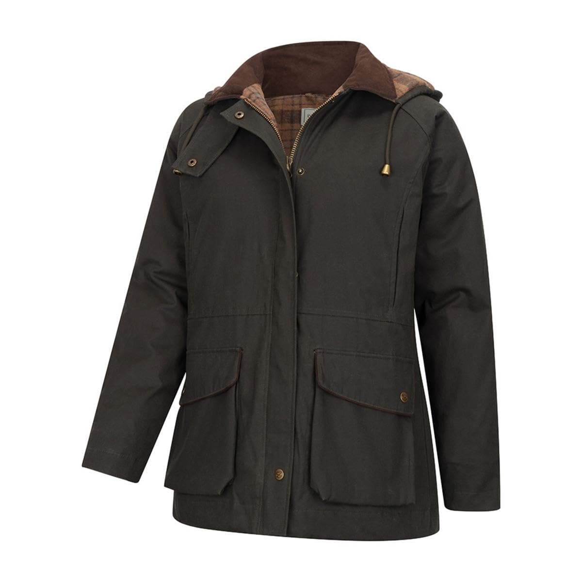 Hoggs of Fife Kelso Waterproof Ladies Wax Jacket MediumMedium Waterproof