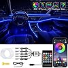 Jushope Interior Car LED Strip Ligh...