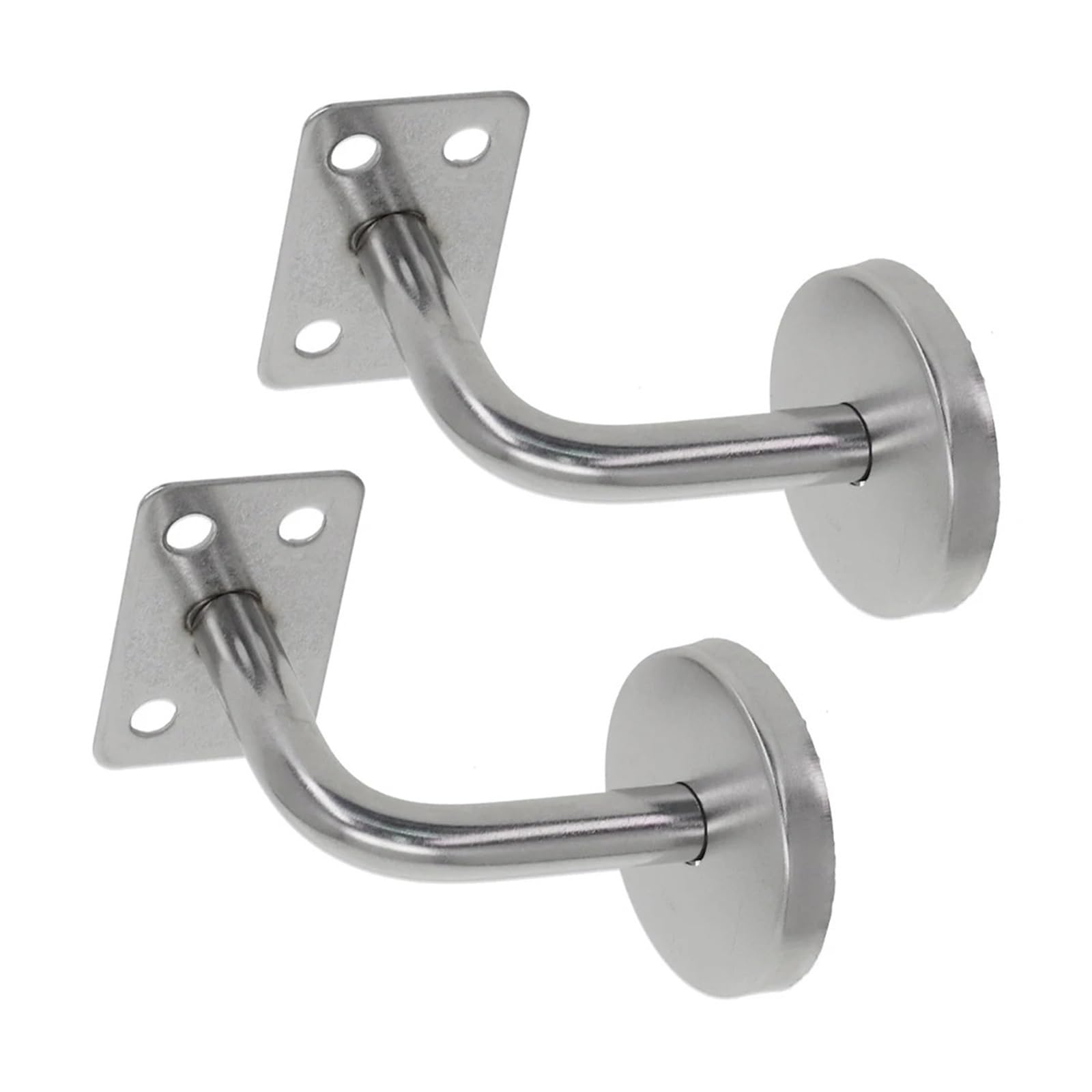 VAYEODEYU Handrail Brackets 10pcs Balustrade Brackets Home Renovation Flat Support for Stair