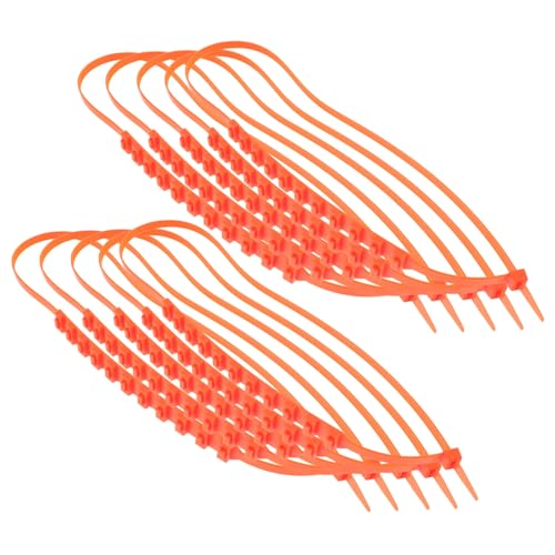 HOLIDYOYO Automobile Anti-skid Chains 10 Pack Tire Emergency Car Chain Nylon Protects Your Hands