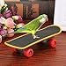 Bird Parrot Intelligence Toys Training Skateboard Stand Perch for Parakeet Budgies Cockatiels Lovebird Funny Talbe Toy