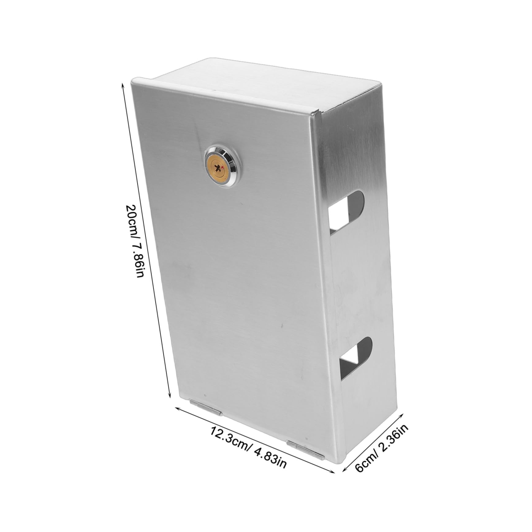 Scatola Elettrica Esterna 86 Tipo in Acciaio Inox Argento