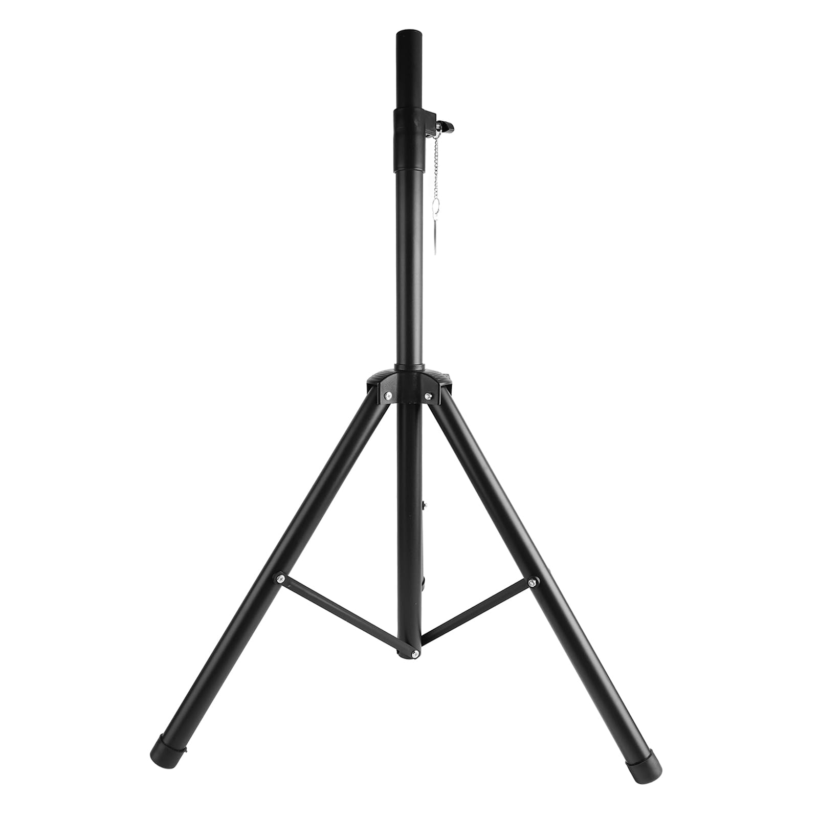 Speaker Stands, Heavy Duty Speaker Tripod Stand Adjustable Angle and Height from 35.4in to 70.9in, Universal Metal Speaker Stand with Wide Tripod Base, Black