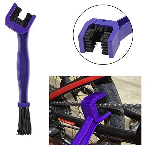 GRAND PITSTOP Bike Chain Cleaning Brush Tool (Blue) Cover