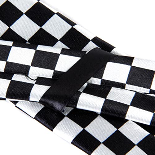 Moda Masculina Gravata Quadriculada Gravata Gravata