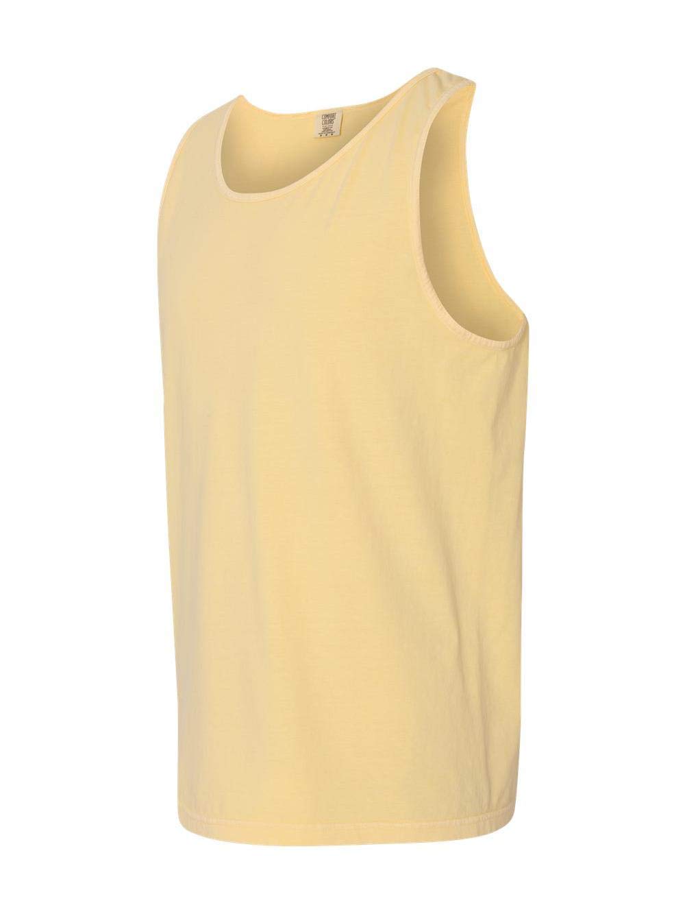 Comfort Colors Ringspun Garment-Dyed Tank (C9360)- BUTTER, 3XL