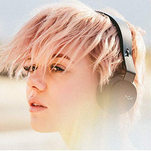 Image of House of Marley Rebel BT Over-Ear Wired Headphones with Microphone, Black