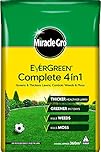 Fertiliser Miracle Gro Evergreen Complete 4 in 1 Lawn Food Weed Killer Moss Killer 400m² (1 Pack)