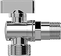 Torneira para Máquina de Lavar Esfera Cromada Acionamento Prático Resistente à Corrosão Ideal para Lavanderia e Área de Serviço Creatore Metais