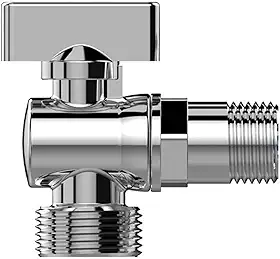 Torneira para Máquina de Lavar Esfera Cromada Acionamento Prático Resistente à Corrosão Ideal para Lavanderia e Área de Serviço Creatore Metais