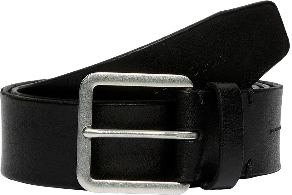 Marc OߴPolo Herren Gürtel aus Leder mit Metallschnalle
