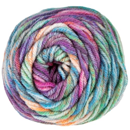 Image of Hobby Lobby Print I Love This Yarn 100% Acrylic, 416 Sunset, Set of 2 | 4 Medium Weight, 252 Yards Per Skien, For Crocheting & Knitting