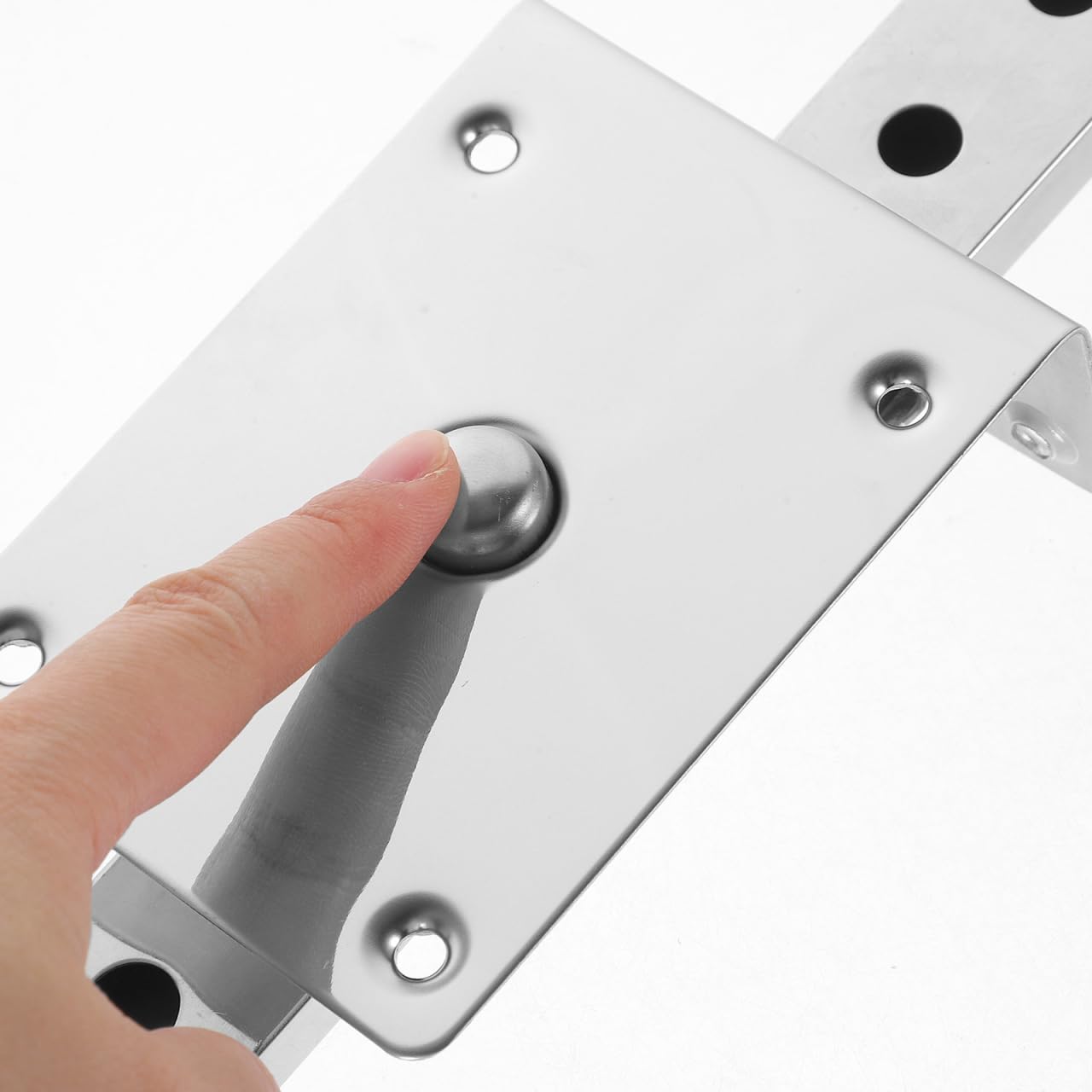 FOMIYES Supporto Poggiatesta Ricambio Per Poltrona Da Barbiere Staffa Sollevabile in Ferro Accessorio Ergonomico Per Saloni Parrucchieri Installazione Facile E Veloce