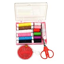 eZthings Professional Needles Sewing Supplies Variety Sets and Kits for Arts and Crafts Compact Sewing Kit