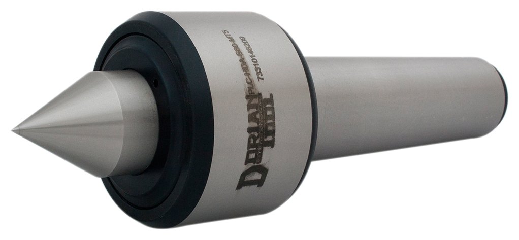 Dorian Tool PLC-HDA-INT Perfetta Morse Taper#5 Chromium-Molybdenum Alloy Steel Heavy Duty Interchangeable Point Live Center, 60 Degree Point, 1-3/8" Point Diameter, 3-9/64" Shaft Head Diameter