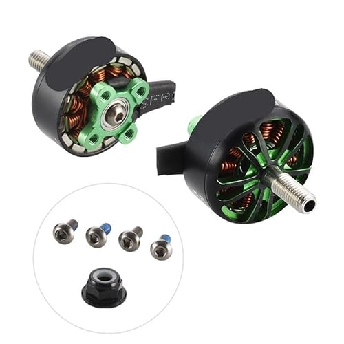 4PCS A2207.5 2207.5 1900KV 6S 2500KV 2750KV 4S FPVブラシレスモーター、RC FPVフリースタイルドローンDIYパーツと互換性あり Spare parts(4PCS 1900KV)