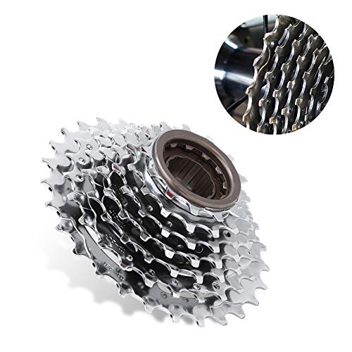 Roue libre 7 vitesses chromée pour vélos et VTT de remplacement - 2