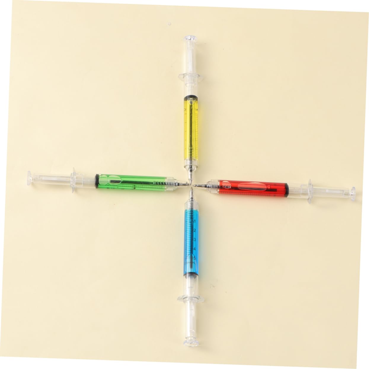 2 Set Di Penne A Sfera in Plastica Penne A Sfera in Plastica Giapponese Penne A Sfera Con Inchiostro Liquido Ricaricabili Per Ufficio Scolastico 24 Pezzi * 2