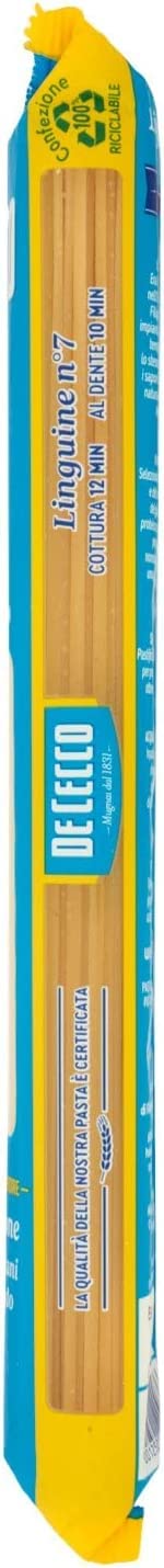 Italian Gourmet Linguine n.7 Pasta di Semola Hartweizen Nudeln 24 x 500g