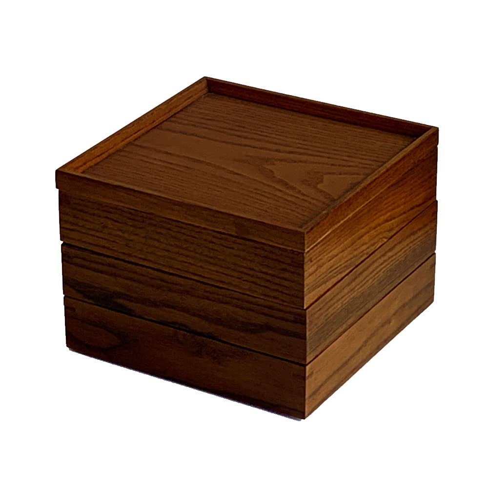 Amazon.co.jp: Yamaya Lacquerware Store 3-Tier Wooden Lacquerware