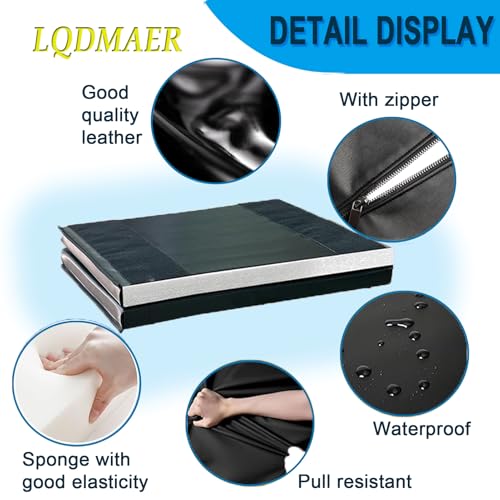 Image of Basketball Wall Panels, 2 inch Thick Wall Pads for Gym, Gym Wall Padding with Waterproof Leather, Anti Collision Padded Foam Mat Protection for Kids Basketball Hoops