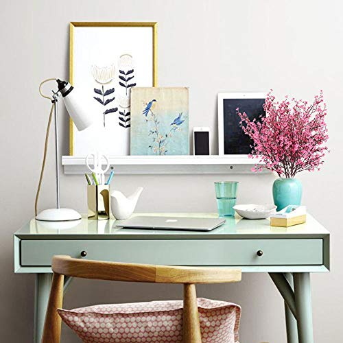 Ailanda 6 Bundles Artificial Flowers Gypsophila Bouquets Pink Valentine's Day Floral Arrangements Baby Breath Bush Real Touch Silk Floral For Wedding Table Centerpieces Party Home Garden Farmhouse #TOP5