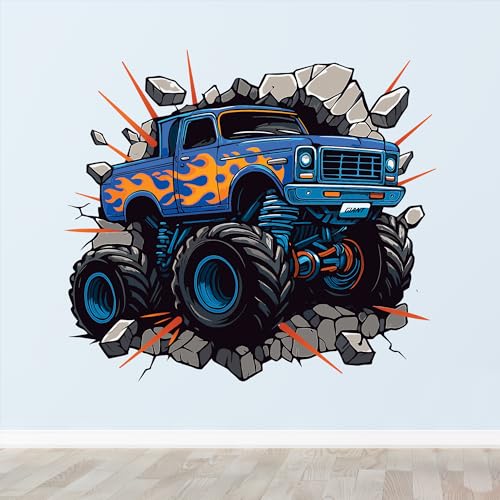 Vinilo decorativo CRYPTONITE Monster Truck 40" x 35"