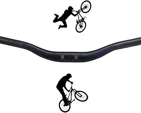 Guidão Bike Voador Gios Freehide Wheeling Grau 700x50mm Diversas Cores (Violeta)