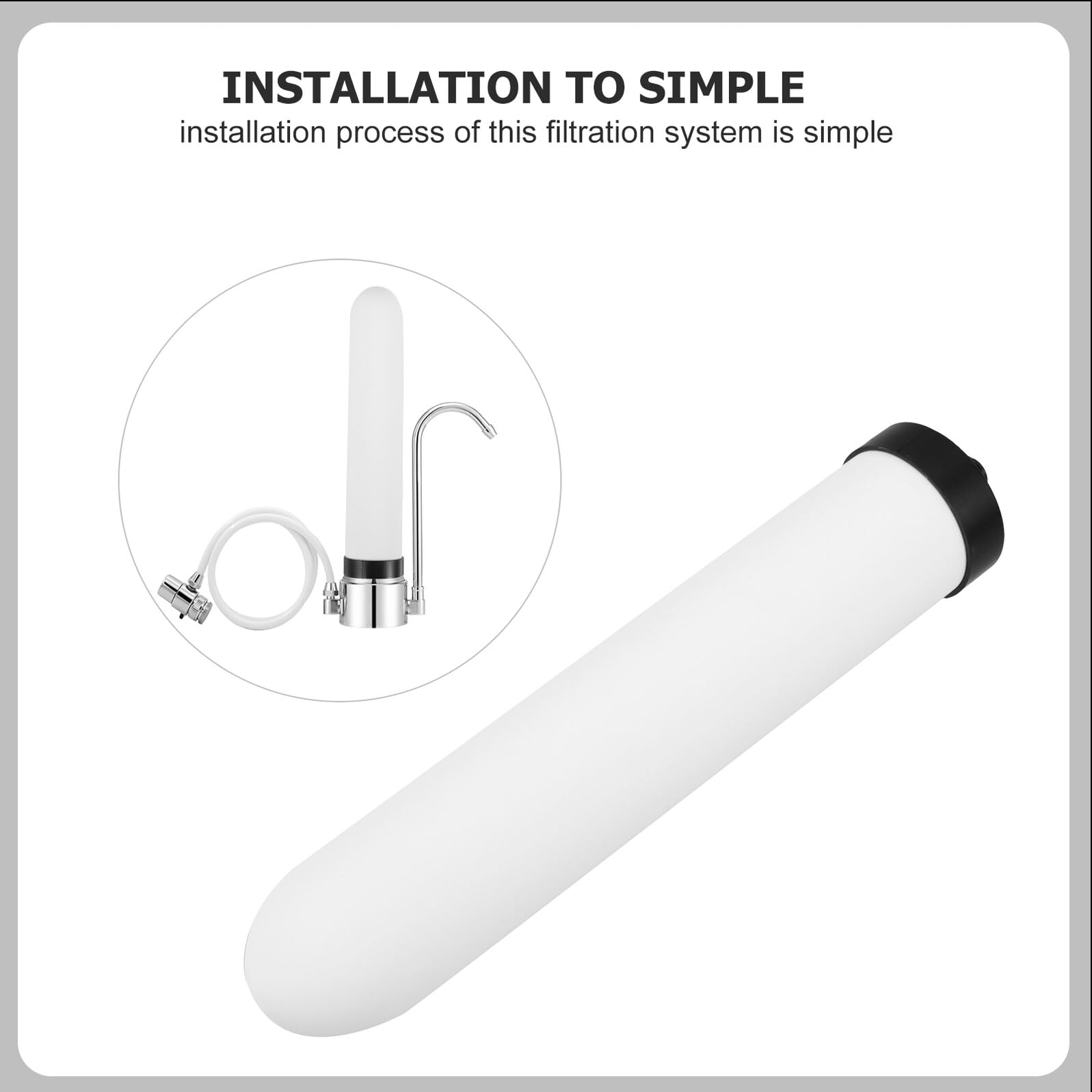 Filtre en Céramique de Remplacement pour Purificateur D’eau 2 Pièces