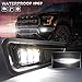 MOVOTOR Raptor Fog Lights with Sequential Amber Turn Signal DRL Bumper Fog Driving Lights Compatible with Gen 2 Ford F150 Raptor 2017 2018 2019 2020