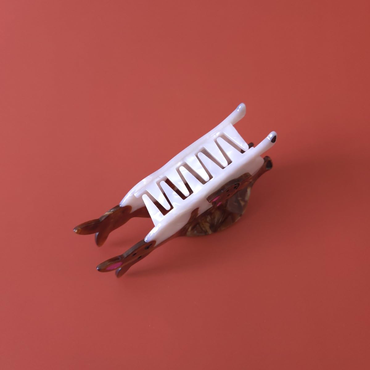 Cute Kangaroo Hair Clips,Novelty Acetate Hair Clip,Small Animals Claw Clips for Women image 5