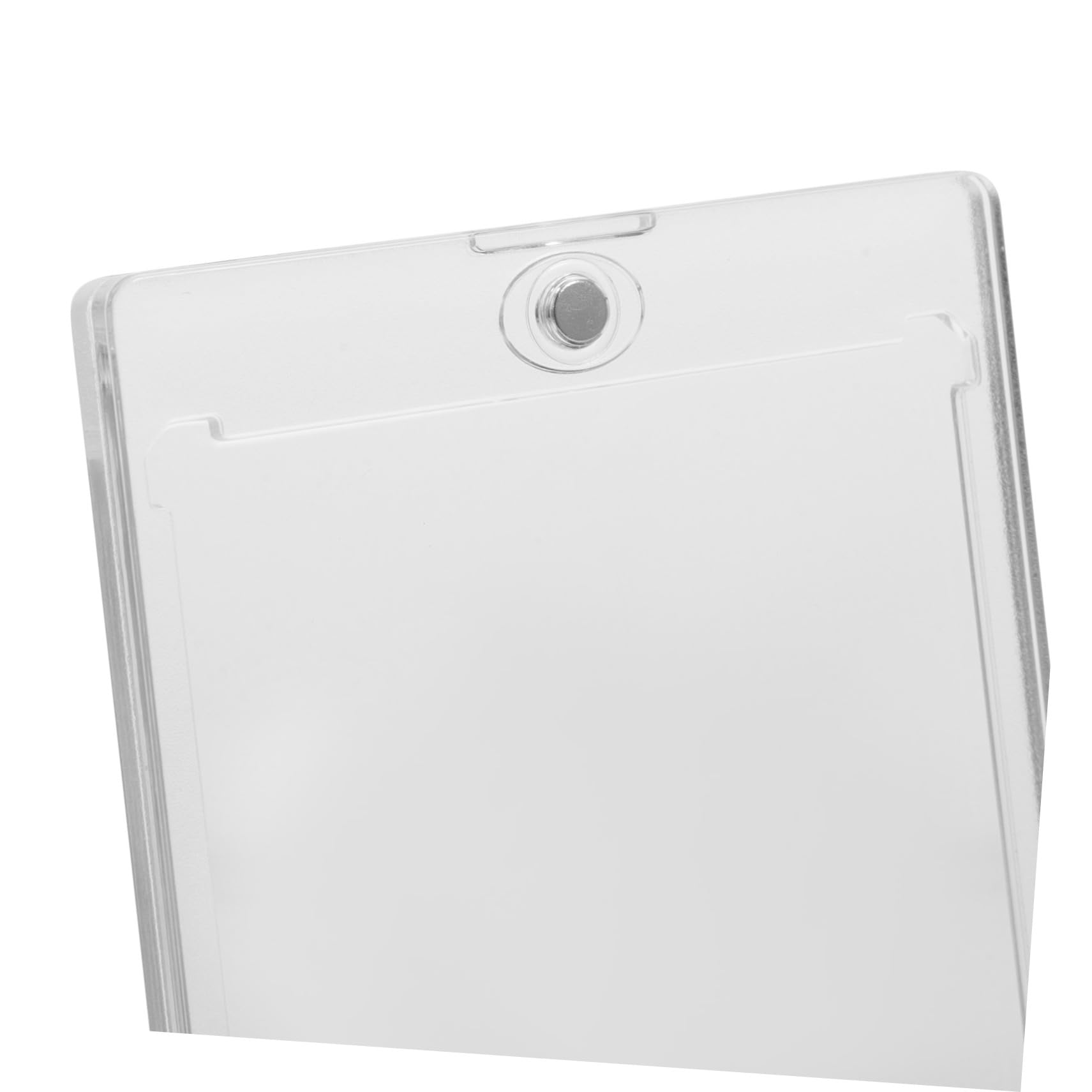 ifundom 10sätze Magnetische Kartenhalter Mit Sockel Für Spielkarten Transparente Schutzhüllen Für Sammelkarten Und Stabiles Design Für Sportkarten Und Sammlerstücke